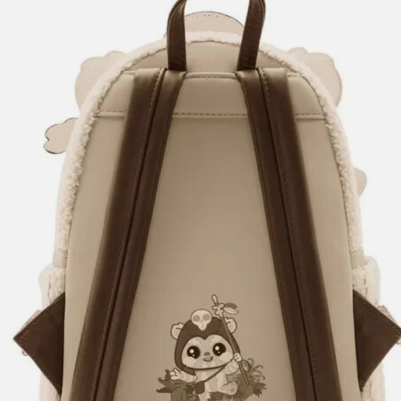 NWT Star Wars Sherpa Ewok LE1000 Mini Backpack - Picture 3 of 4